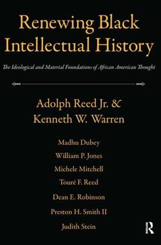 Renewing Black Intellectual History