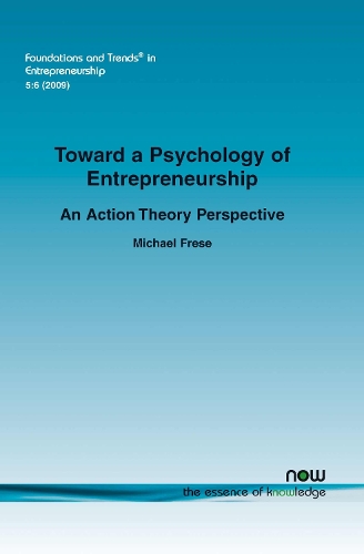 Towards a Psychology of Entrepreneurship