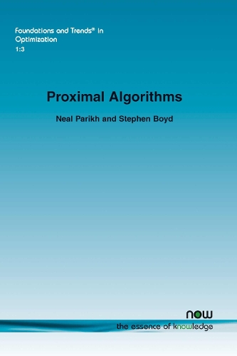 Proximal Algorithms