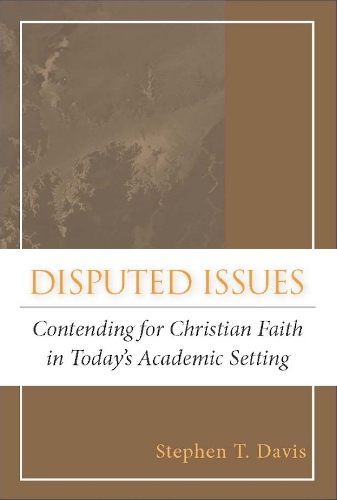 Disputed Issues