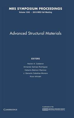 Advanced Structural Materials: Volume 1243