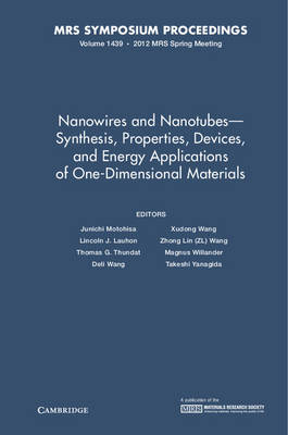 Nanowires and Nanotubes-Synthesis, Properties, Devices, and Energy Applications of One-Dimensional Materials: Volume 1439