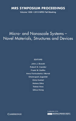 Micro and Nanoscale Systems: Volume 1659