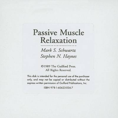 Passive Muscle Relaxation, (CD)