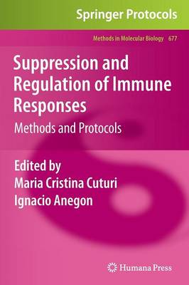 Suppression and Regulation of Immune Responses