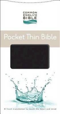 Pocket Thin Bible-Ceb-Zipper Closure