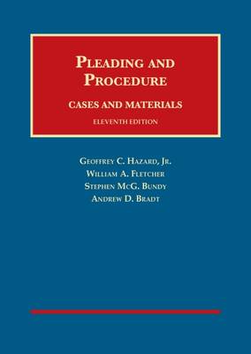 Cases and Materials on Pleading and Procedure