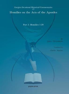 Homilies on the Acts of the Apostles
