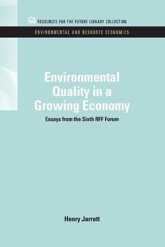Environmental Quality in a Growing Economy