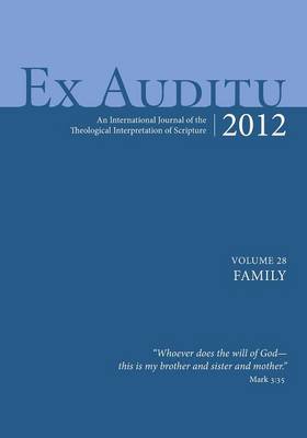 Ex Auditu - Volume 28