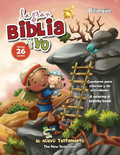 Nuevo Testamento - Cuaderno para colorear y de actividades (Bilingüe)