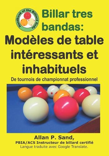 Billar tres bandas - Modèles de table intéressants et inhabituels
