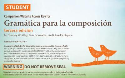 IXL Companion Website Access Key for Gramatica para la composicion