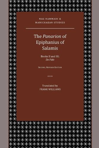 The Panarion of Epiphanius of Salamis