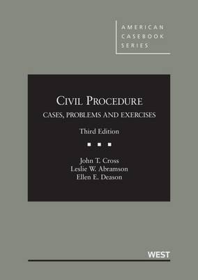 Civil Procedure, Cases, Problems and Exercises