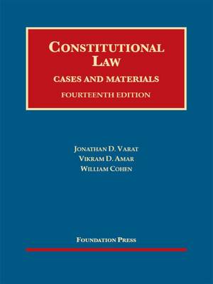 Constitutional Law, Cases and Materials