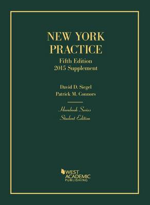 New York Practice: Supplement