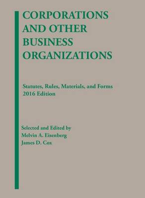 Corporations and Other Business Organizations