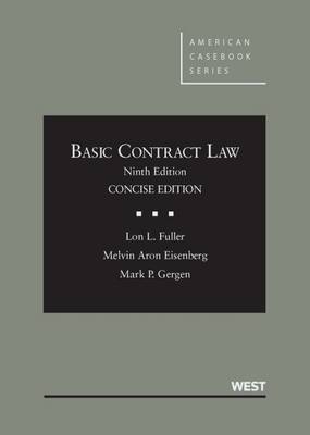 Basic Contract Law, Concise - Casebook Plus
