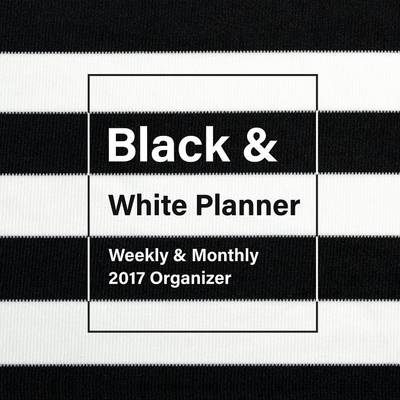 Black and White Planner