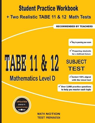 TABE 11&12 Subject Test Mathematics Level D