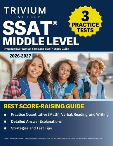 SSAT Middle Level Prep Book 2026-2027