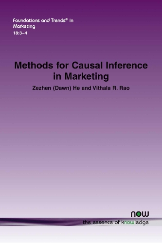 Methods for Causal Inference in Marketing