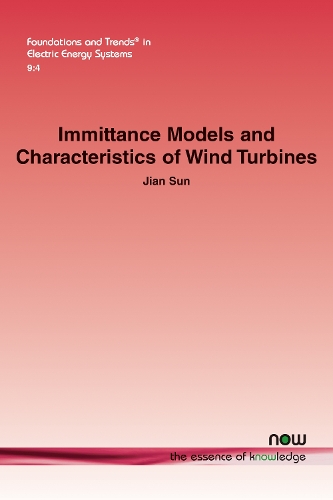 Immittance Models and Characteristics of Wind Turbines