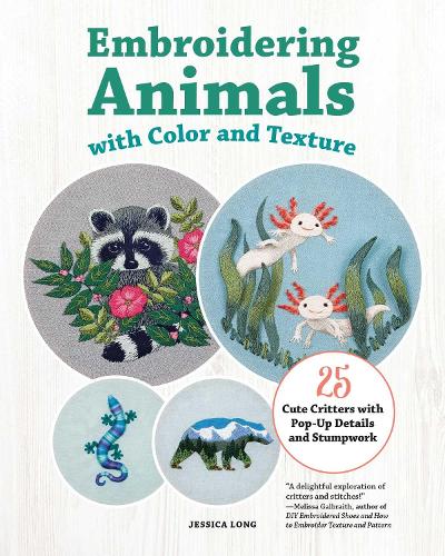 Embroidering Animals with Color and Texture