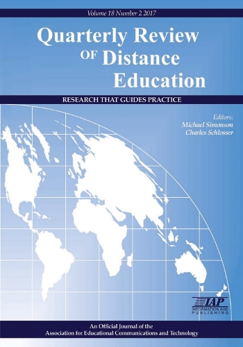 Quarterly Review of Distance Education Vol 18 Issue 2