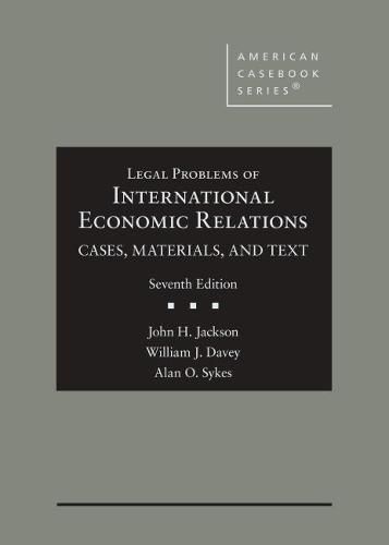 Legal Problems of International Economic Relations