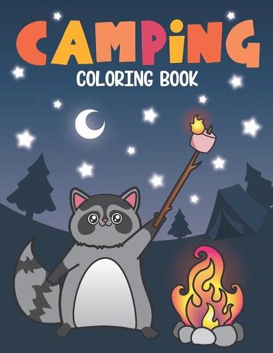 Camping Coloring Book
