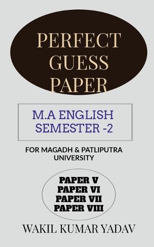 Perfect Guess Paper M.a English Semester -2