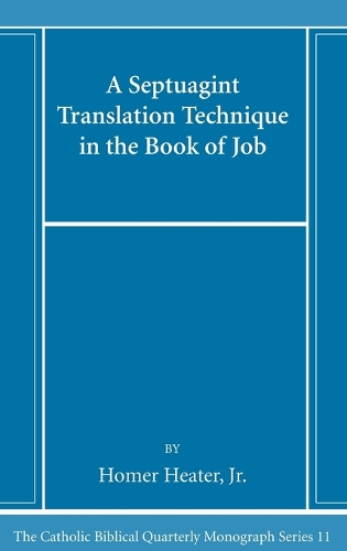 A Septuagint Translation Technique in the Book of Job