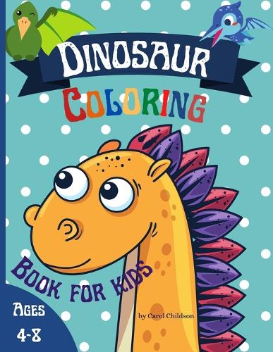 Dinosaurier-Malbuch fur Kinder im Alter von 4 - 8 Jahren