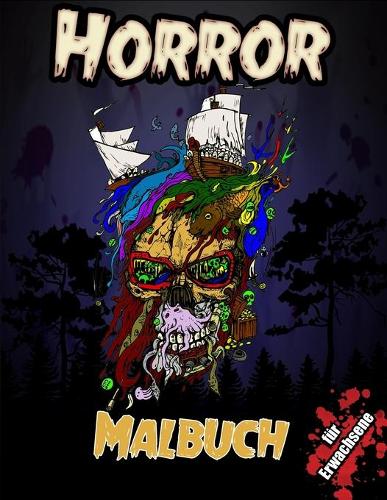 Horror Malbuch fur Erwachsene