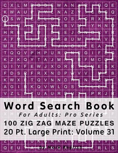 Word Search Book For Adults