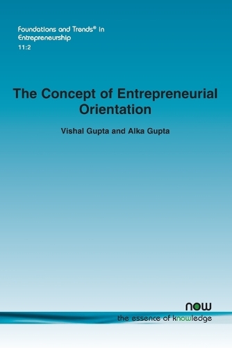 The Concept of Entrepreneurial Orientation