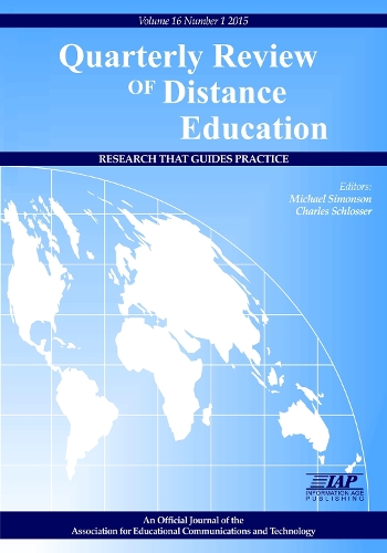Quarterly Review of Distance Education Vol 16 Issue 1