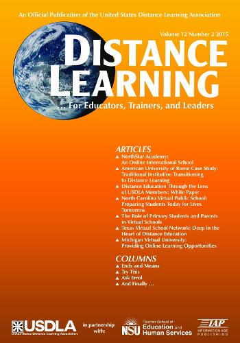 Distance Learning Magazine Vol 12 Issue 2