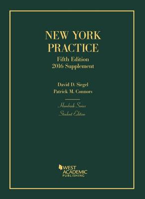 New York Practice: Supplement
