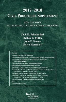 Civil Procedure Supplement, for Use with All Pleading and Procedure Casebooks