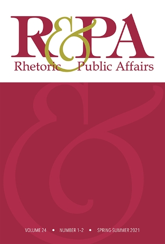 Rhetoric & Public Affairs 24, nos. 1-2