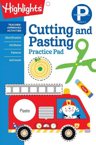 Preschool Cutting and Pasting