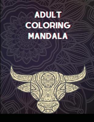 Adult Coloring Mandala