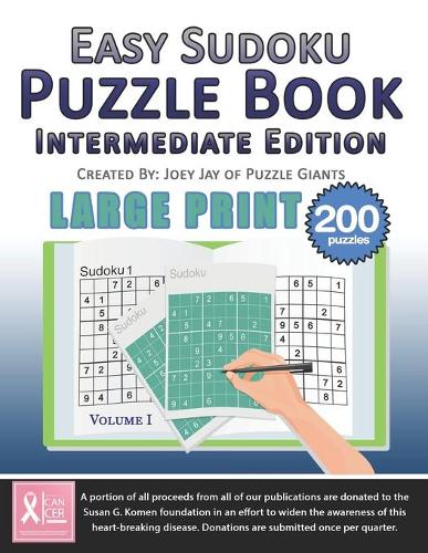 Easy Sudoku Puzzle Book