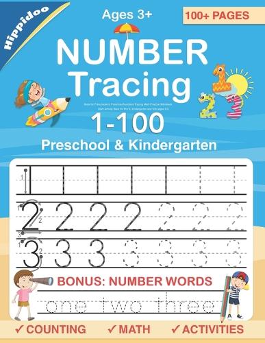 Number Tracing book for Preschoolers