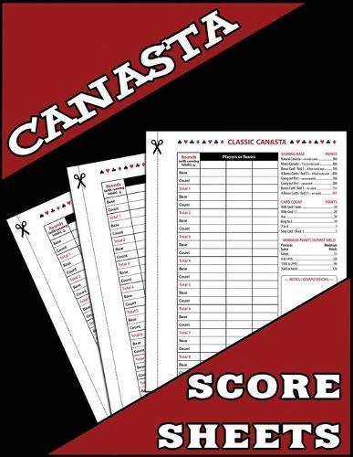 Canasta Score Sheets