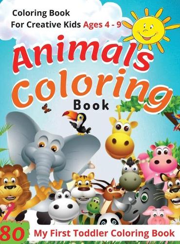 Animal Coloring Book - Ages 4 -9