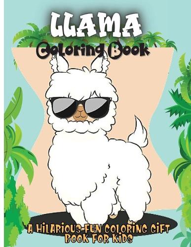 Llama Coloring Book